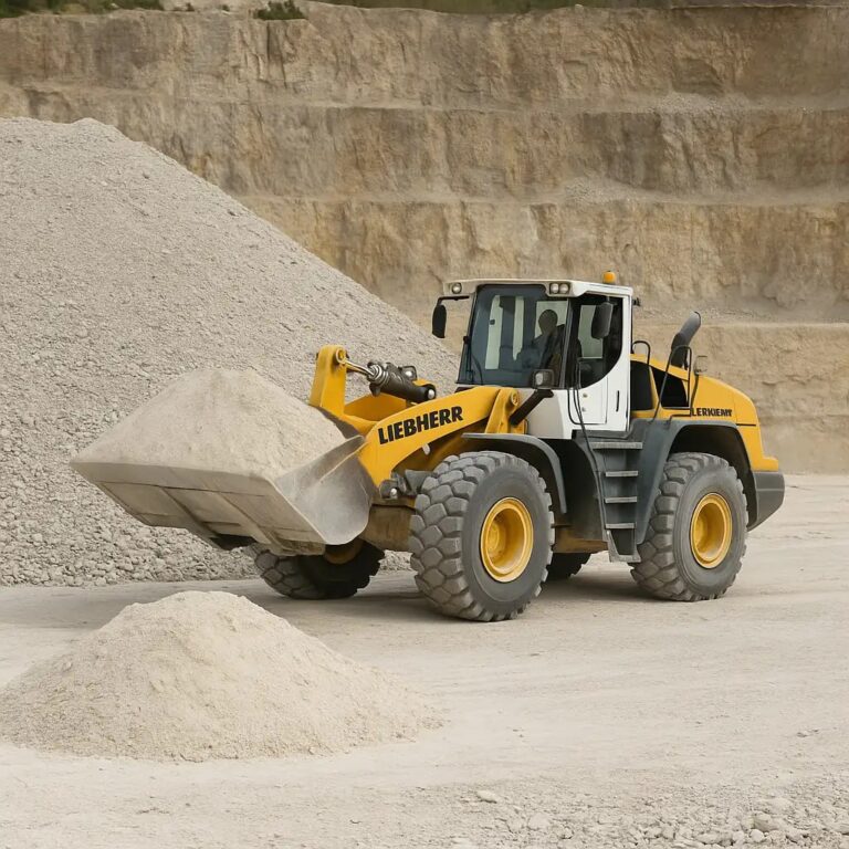 Фронтальний навантажувач Liebherr